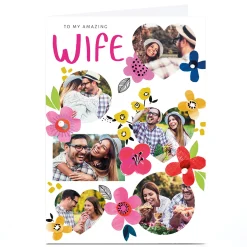 Card Factory Photo Kerry Spurling Card - To My Amazing Wife