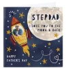 Discount Photo Kerry Spurling Father's Day Card - Stepdad Moon & Back Father's Day|Photo