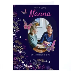 Best Photo Kerry Spurling Mother's Day Card - Nanna, Butterflies Photo