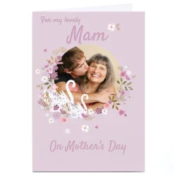 Card Factory Photo Kerry Spurling Mother's Day Card - Mam, Swans