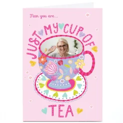 Card Factory Photo Kerry Spurling Mother's Day Card - Just My Cup of Tea, Nan