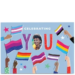 Sale Photo Kerry Spurling Pride Card - Celebrating You Photo|Birthday