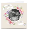 Card Factory Photo Kerry Spurling Wedding Card - Floral Circle