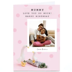 Clearance Photo Lemon & Sugar Birthday Card - Mummy, Geese For Mum|Mum