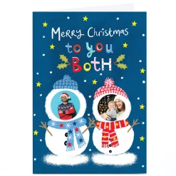 New Photo Lindsay Kirby Christmas Card - Snow Couple Christmas|Photo