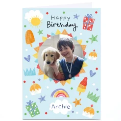 New Photo Lindsay Loves To Draw Birthday Card - Birthday Doodles Kids For Kids|Photo
