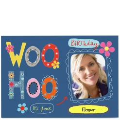 Online Photo Lindsay Loves To Draw Birthday Card - Woo Hoo For Sister|For Niece