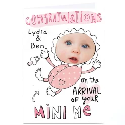 Best Photo Lindsay Loves To Draw Card - Mini Me, Pink New Baby|Photo