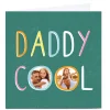 New Photo Little Ginger Father's Day Card - Daddy Cool Father's Day|Premium Square