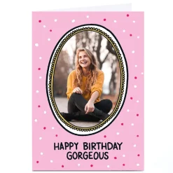 Online Photo Lucy Maggie Birthday Card - Happy Birthday Gorgeous Kids For Niece|For Granddaughter