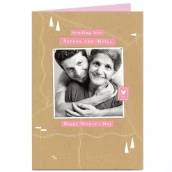 Card Factory Photo Mother's Day Card - Across The Miles