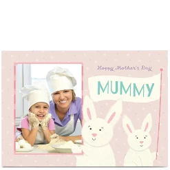 Card Factory Photo Mother's Day Card - Hoppy Mother's Day