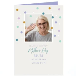 Sale Photo Mother's Day Card - Spots, Have a Lovely Mother's Day, Any Relation Photo
