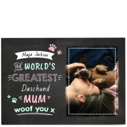 Clearance Photo Mother's Day Card - Woof You! Photo