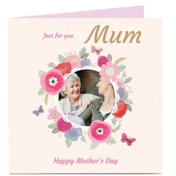 Card Factory Photo Mother's Day Charity Card - Just For You