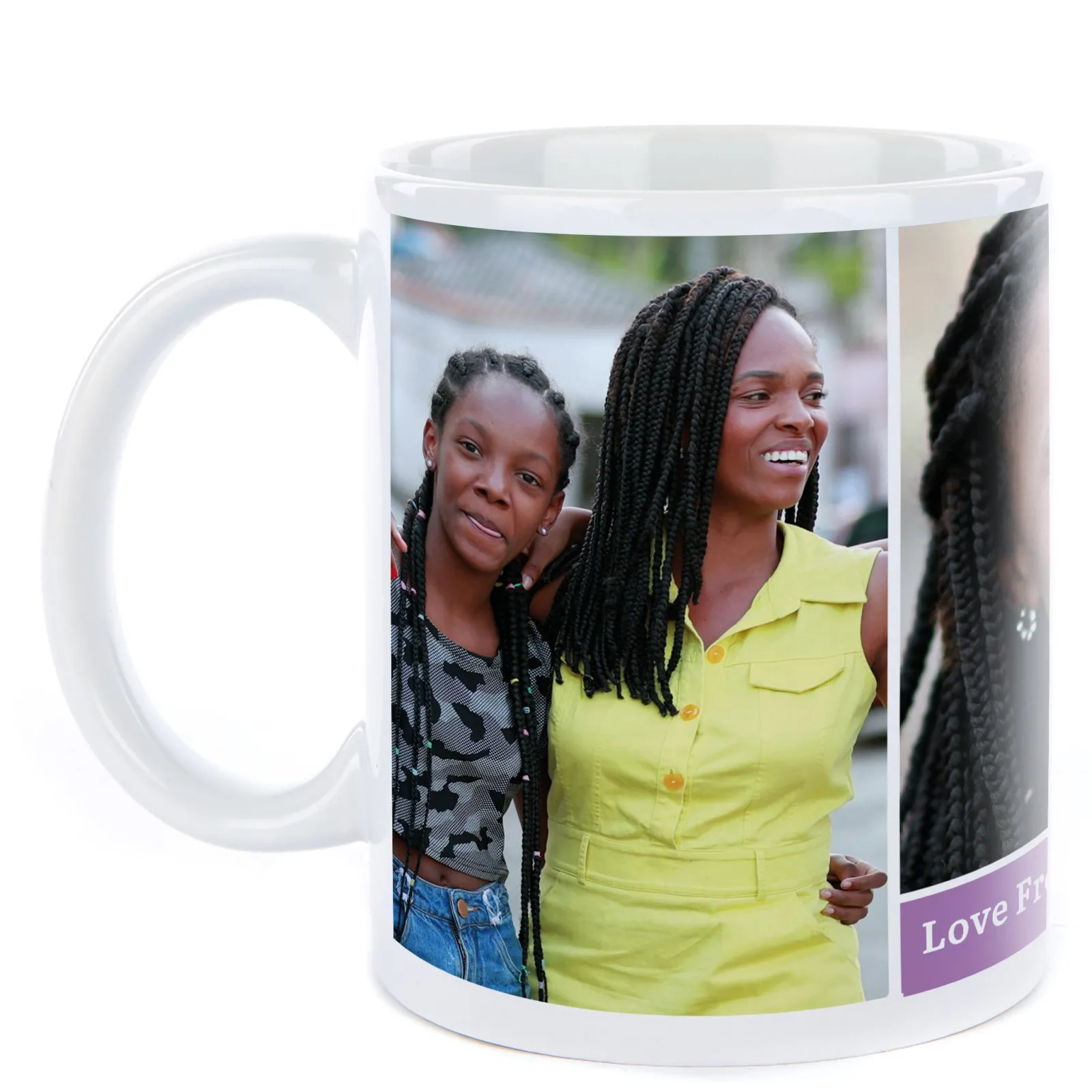 Online Photo Mug - 3 Photos & Any Message Photo Gifts|Mugs