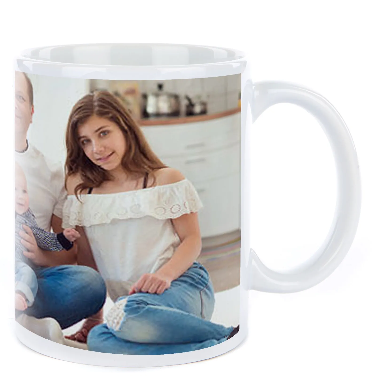 Card Factory Photo Mug - Full Photo Wrap