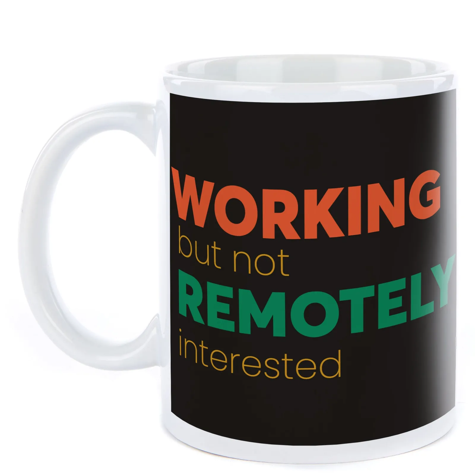 Card Factory Photo Mug - Working Remotely