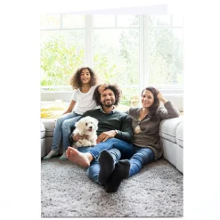 Card Factory Photo New Home Card - Full Photo Portrait