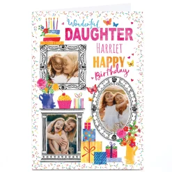 Kids Card Factory Photo Nik Golesworthy Birthday Card - Wonderful Daughter