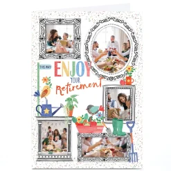 New Photo Nikki Golesworthy Retirement Card - Multi Photo Frames Retirement|Photo