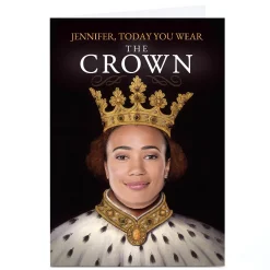 Online Photo PG Quips Birthday Card - The Crown For Uncle|For Nephew