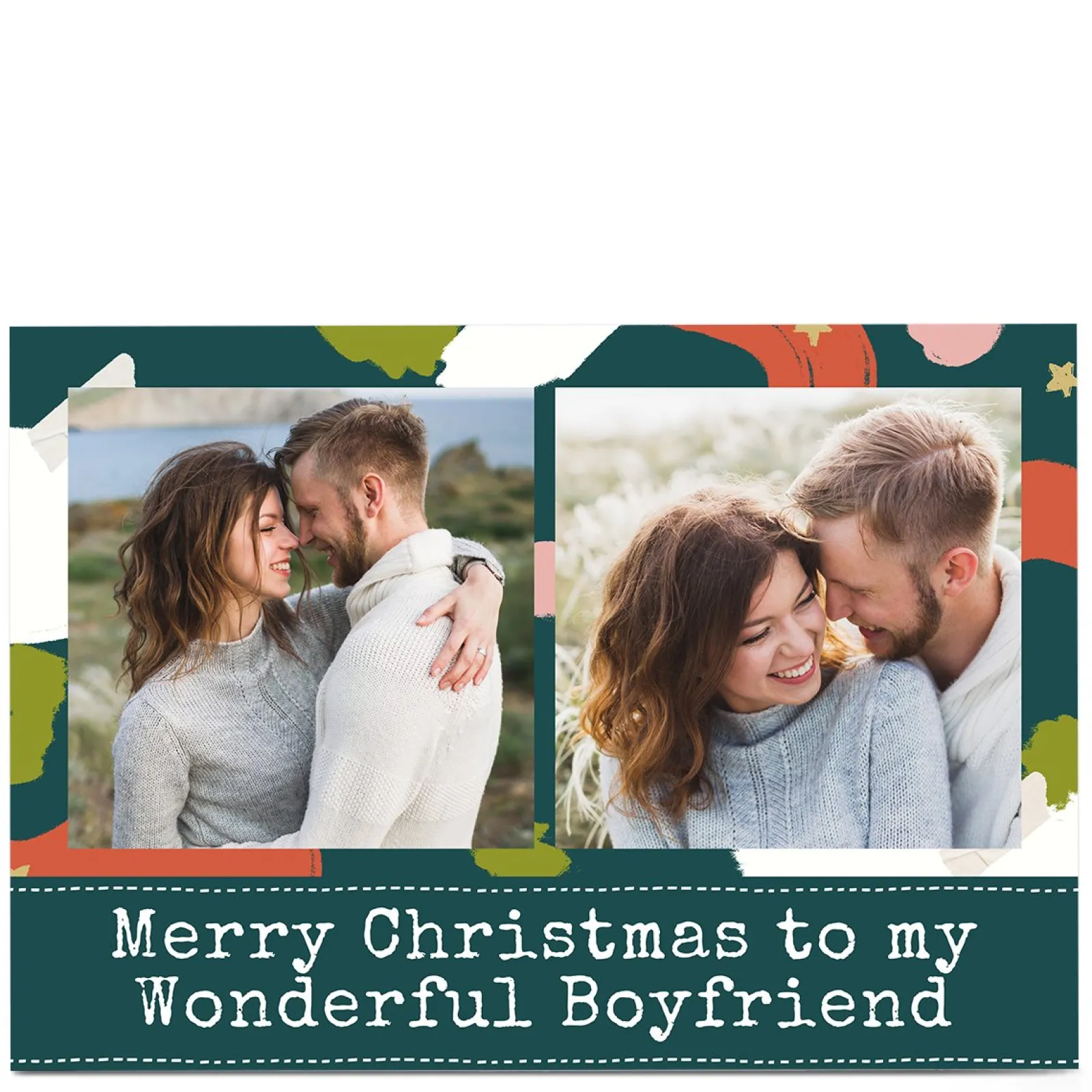 Online Photo Phoebe Munger Christmas Card - Wonderful Boyfriend Christmas|Photo