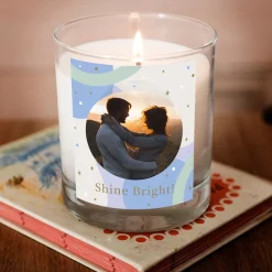 Card Factory Photo Pomegranate & Cashmere Scented Candle - Shine Bright