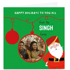 New Photo Roshah Designs Christmas Card - Happy Holidays Christmas|Photo