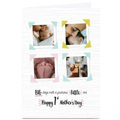 New Photo 1st Mother's Day Card - Precious Little One Photo