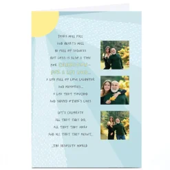 Card Factory Photo Sympathy Card - Celebration of Life