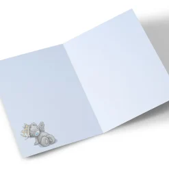 Card Factory Photo Tatty Teddy Birthday Card - Bear in Hat with Presents, Uncle