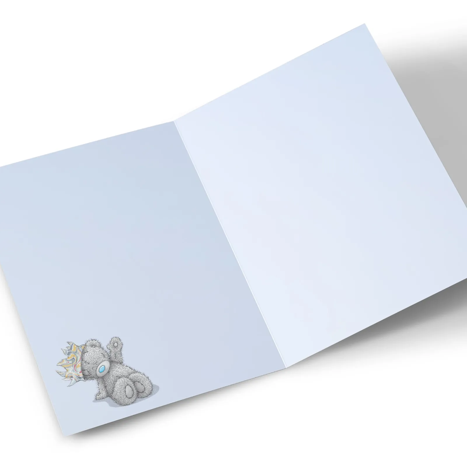 Card Factory Photo Tatty Teddy Birthday Card - Bear in Hat with Presents, Uncle