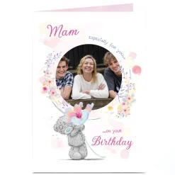 Hot Photo Tatty Teddy Birthday Card - Especially for You, Mam For Mum|Tatty Teddy