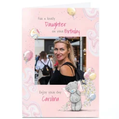 Hot Photo Tatty Teddy Birthday Card - Floating Balloons, Lovely Daughter For Daughter|Tatty Teddy