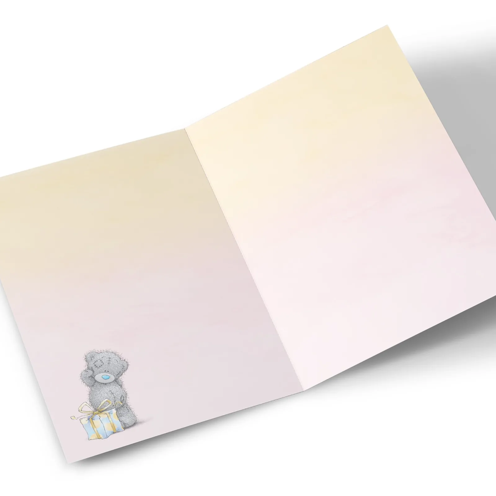 Card Factory Photo Tatty Teddy 60th Birthday Card - Bear with Presents