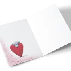 Card Factory Photo Tatty Teddy Valentine's Day Card - Teddy Heart, Girlfriend