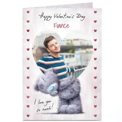 Card Factory Photo Tatty Teddy Valentine's Day Card - I Love You So Much, Fiance