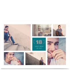 Hot Photo 18th Birthday Card - Great on You, Editable Age For Son|For Grandson