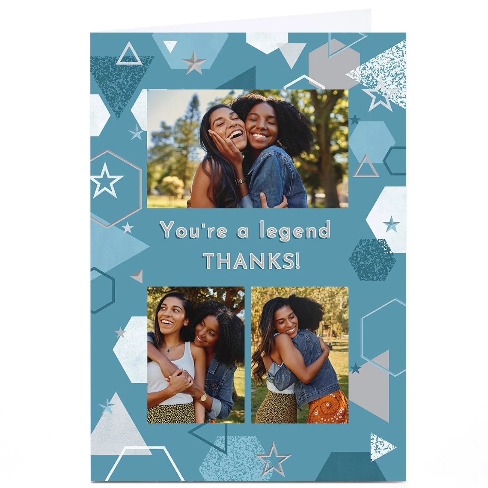 Online Photo Thank You Card - You're A Legend Thank You|Photo