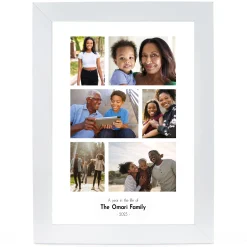 Card Factory Photo Upload 6 Photo Print - Any Message