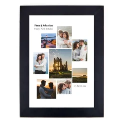 Card Factory Photo Upload 8 Photo Print - Name, Location & Date