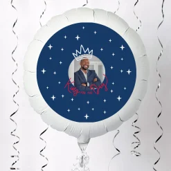 Card Factory Photo Upload Balloon - King for The Day