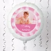 Sale Photo Upload Balloon - Pink Border, Any Photo and Message Kids 1St Birthday|Personalised Party