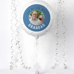 Best Photo Upload Balloon - You're the Best, Grandad Birthday Party|Balloons For Him