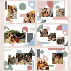 Hot Photo Upload Colourful Block Calendar Personalised Calendars And Diaries|Photo Gifts