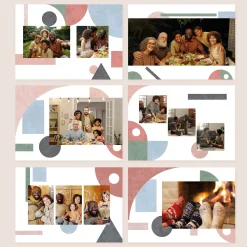 Hot Photo Upload Colourful Block Calendar Personalised Calendars And Diaries|Photo Gifts