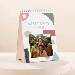 Hot Photo Upload Colourful Block Calendar Personalised Calendars And Diaries|Photo Gifts