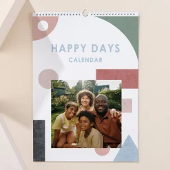 Hot Photo Upload Colourful Block Calendar Personalised Calendars And Diaries|Photo Gifts
