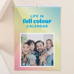 Hot Photo Upload Colourful Borders Calendar Personalised Calendars And Diaries|Photo Gifts